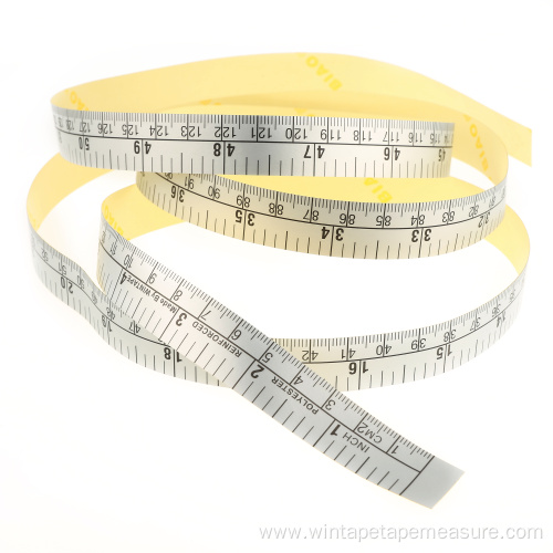 1.5M Metric Adhesive Silver Tape Measure